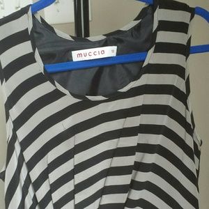 Muccia Australia silk striped dress 6